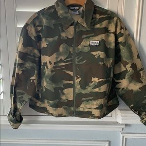 Adidas camo jacket